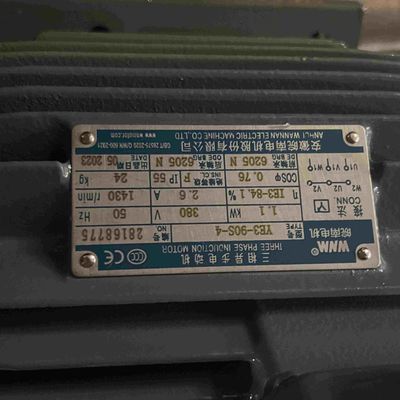 400V IE3 Variable Speed Electric Motor Three Phase For Food